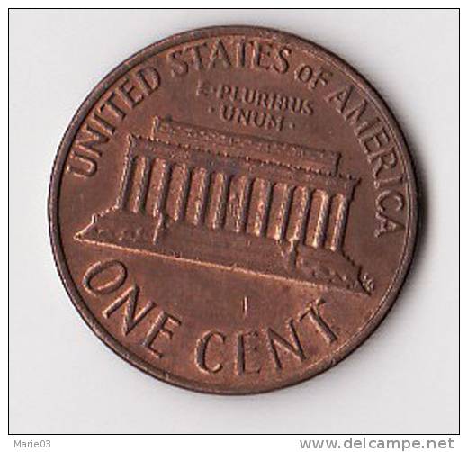 One Cent - Lincoln - 1976 - 1959-…: Lincoln, Memorial Reverse