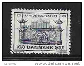 DENMARK  - Theatre Du TIVOLI - Yvert # 573 - VF USED - Gebraucht