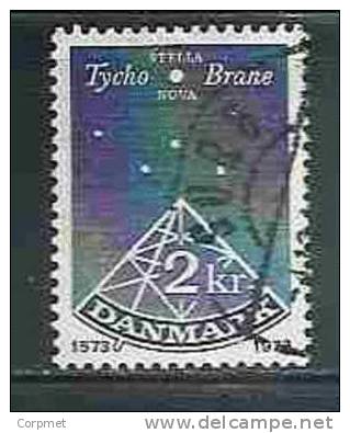 DENMARK  - Livre DE NOVA STELLA De Tycho Brahe  - Yvert # 558 - VF USED - Used Stamps