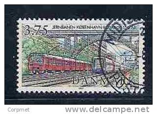 DENMARK  - CHEMIN DE FER COPENHAGUE-ROSKILDE - Yvert # 1158 - VF USED - Gebraucht