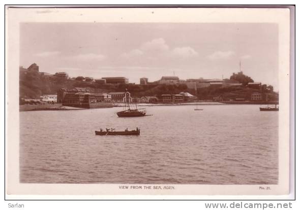 LOT-KO , YEMEN , ADEN , View From The Sea - Yémen