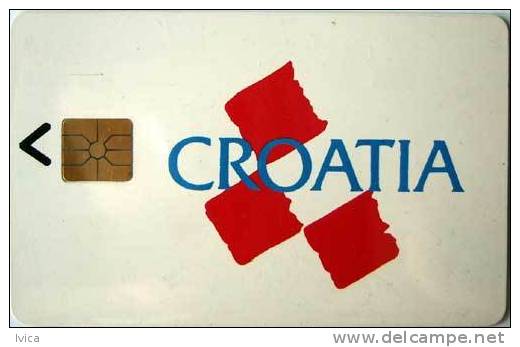 CROATIA - White Back With CRO - 20.902 - Kroatien