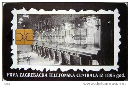 CROATIA - 1993/TK10 - Old Telephone Exchange - Kroatien