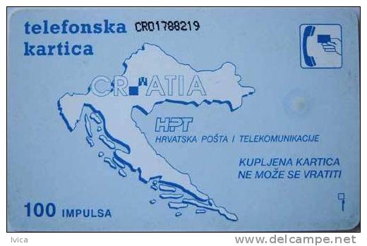 CROATIA - 1994/TK01 - ADRIATIC OSIGURANJE - Croatie