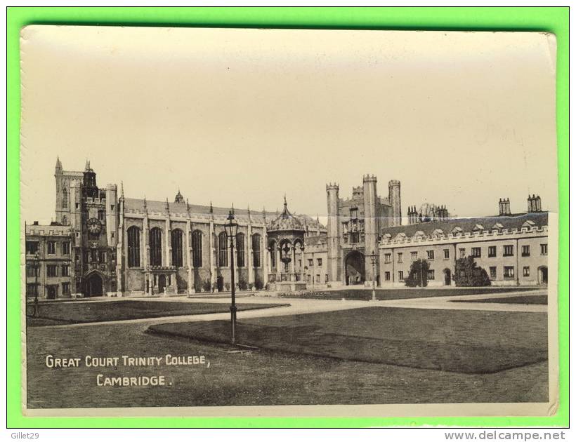 CAMBRIDGE, UK - GREAT COURT TRINITY COLLEGE  - LAURIE & Mc CONNAL LTD - - Cambridge