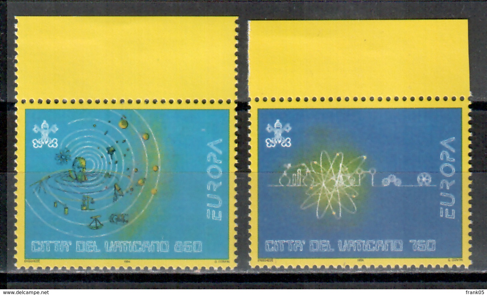 Vatikan / Vatican 1994 Satz/set EUROPA ** - 1994