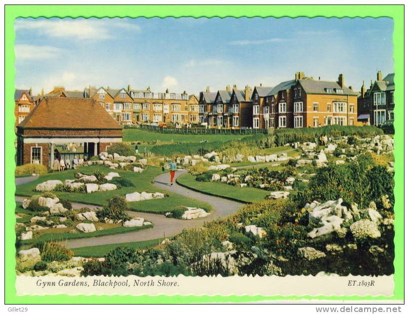 BLACKPOOL, UK  - GYNN GARDENS, NORTH SHORE - ANIMATED - BAMFORTH & CO LTD - - Blackpool