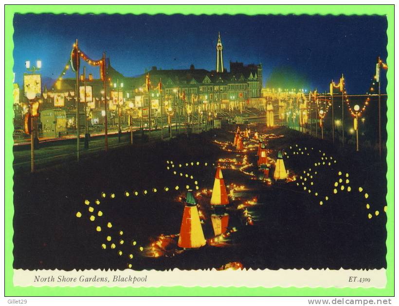 BLACKPOOL, UK - NORTH SHORE GARDENS ILLUMINATED - BAMFORTH & CO LTD - - Blackpool