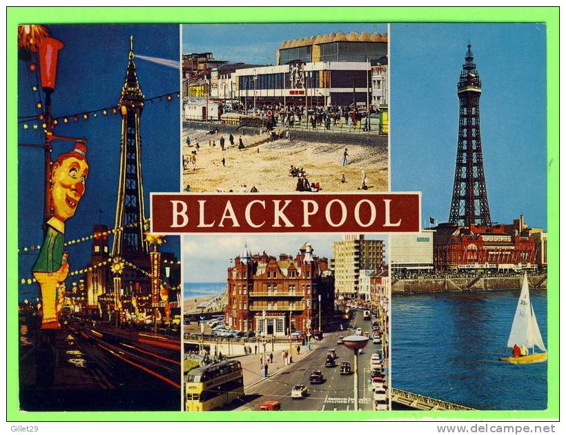 BLACKPOOL, UK  - 4 MULTIVIEWS - BAMFORTH & CO LTD - - Blackpool