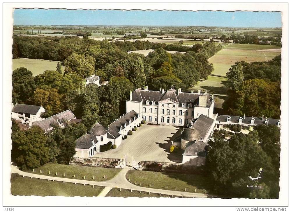 Les Verchers  (Maine Et Loire)  - Château D' Echuilly  -  En Avion Au-dessus De... - Autres & Non Classés