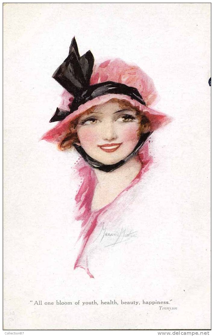 ILLUSTRATEUR - RAPHAEL TUCK N° 2989 FAIR DAUGHTERS OF EVE - PORTRAIT De FEMME ELEGANTE Au BEAU CHAPEAU - Tuck, Raphael