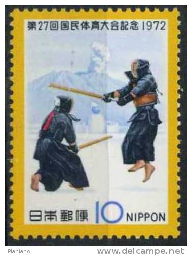 PIA - JAP - 1972 : 27° Rencontre Sportive Nationale à Kagoshima - (Yv 1068) - Unused Stamps