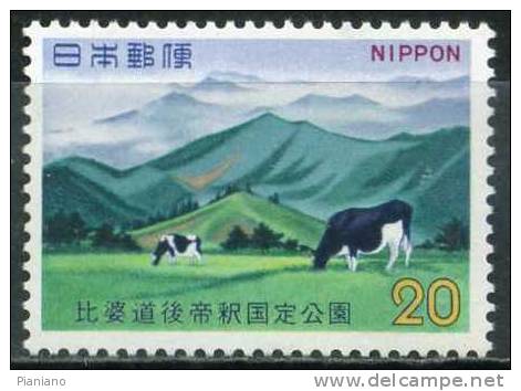 PIA - JAP - 1972 : Parc National Hiba-Dogo-Taishaku - (Yv 1049-50) - Unused Stamps