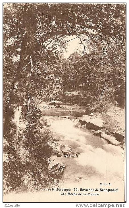 23  Environs De Bourganeuf Les Bords De La Maulde - Bourganeuf