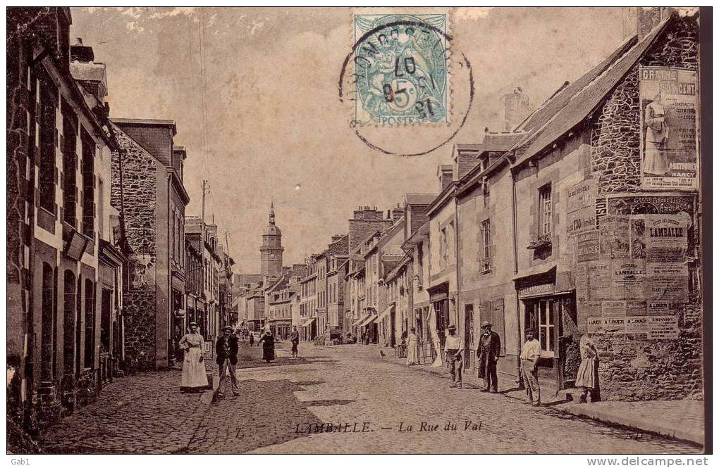 22 --- Lamballe --- La Rue Du Val - Lamballe