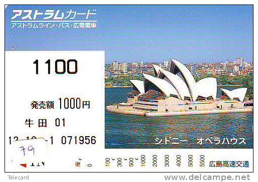 Telecarte AUSTRALIE Reliée (79) OPERA SYDNEY * Telefonkarte AUSTRALIA Verbunden - Phonecard AUSTRALIA Related - Japan - Australia