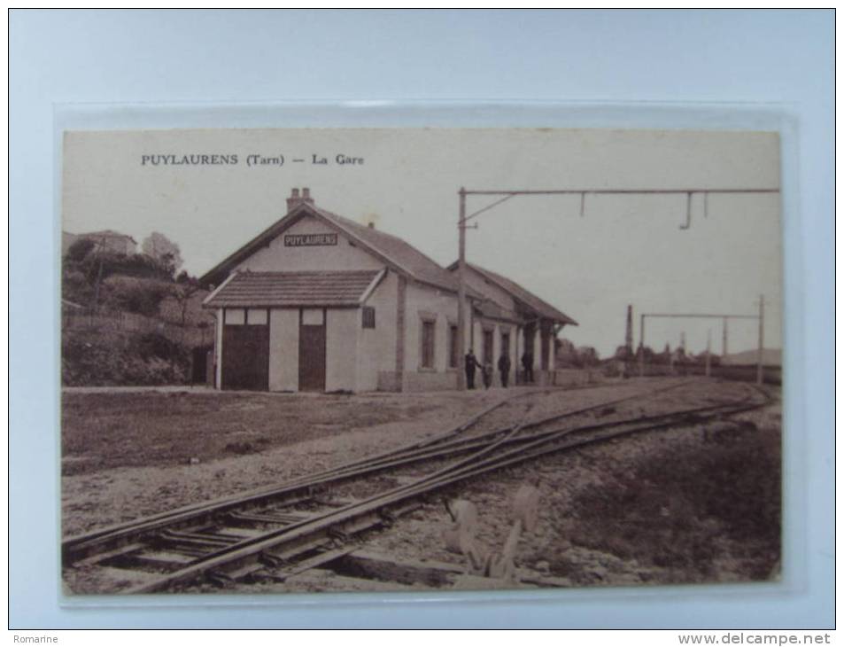 PUYLAURENS - LA GARE - Puylaurens