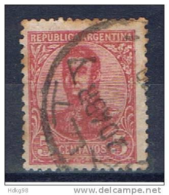 RA+ Argentinien 1908 Mi 126 San Martin - Used Stamps