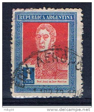 RA+ Argentinien 1923 Mi 280 San Martin - Oblitérés