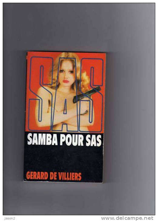 POCHE SAS  SAMBA POUR SAS - Gerard De Villiers