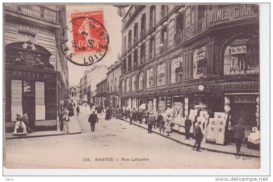 44.219/ NANTES - Rue Lafayette - Nantes