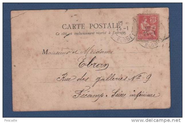 CP CIRCULEE EN 1900 PARIS - STATUE DU SERGENT BOBILLOT - ANIMATION - MAGASINS - Distretto: 13