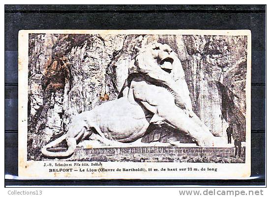 TERRITOIRE DE BELFORT - Le Lion - Belfort – Le Lion