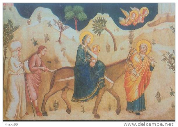 Art - Flight Into Egypt - Painted By Giotto Di Bondone, 14th Century - Autres & Non Classés