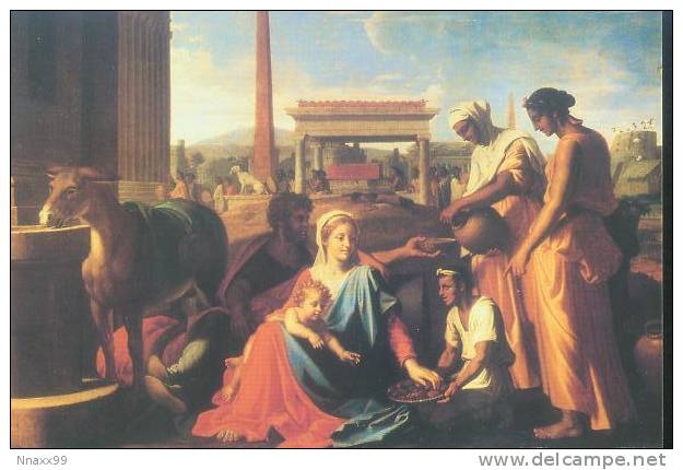 Art - Flight Into Egypt - Painted By Nicolas Poussin, 17th Century - Autres & Non Classés