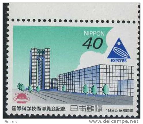 PIA - JAP - 1985 :  Exposition Internationale "Expo 85" à Tsukuba - (Yv 1523-24) - Unused Stamps