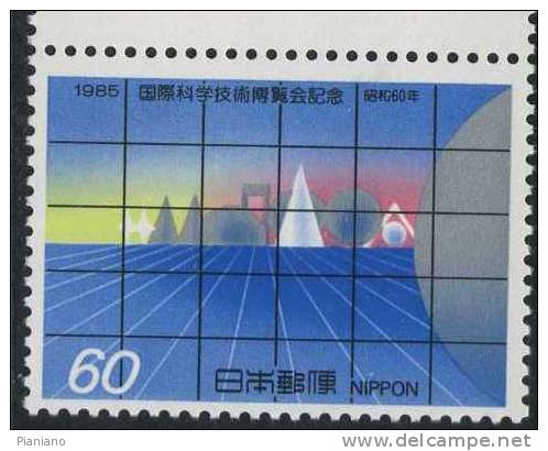 PIA - JAP - 1985 :  Exposition Internationale "Expo 85" à Tsukuba - (Yv 1523-24) - Unused Stamps