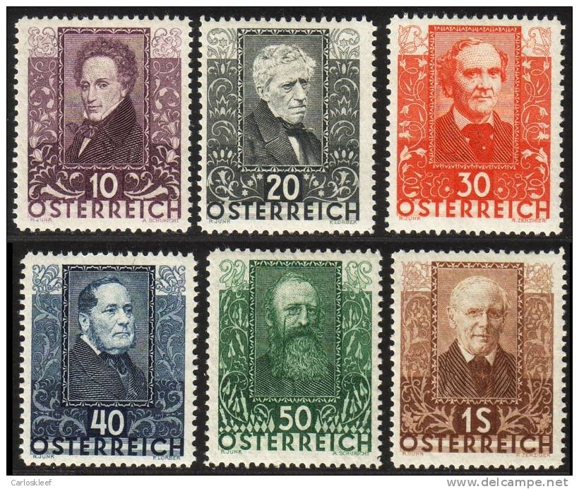 AUTRICHE - 1931 - SERIE COMPLETE  - NEUF SANS CHARNIERE - Nuovi