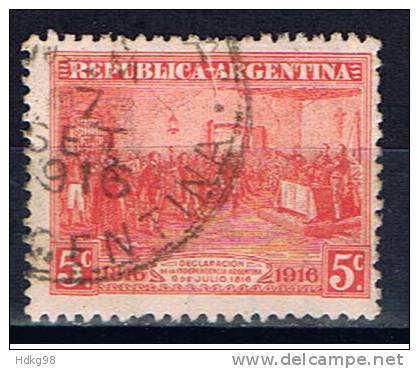 RA+ Argentinien 1916 Mi 191 Unabhängigkeitserklärung - Used Stamps