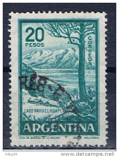RA+ Argentinien 1959 Mi 703 705 Schafherde, Seeansicht - Used Stamps
