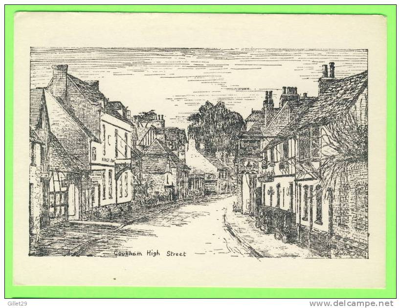 COOKHAM, BERKSHIRE, UK  - HIGH STREET - DRAWN & PRINTED BY D.COLTHUP - - Sonstige & Ohne Zuordnung