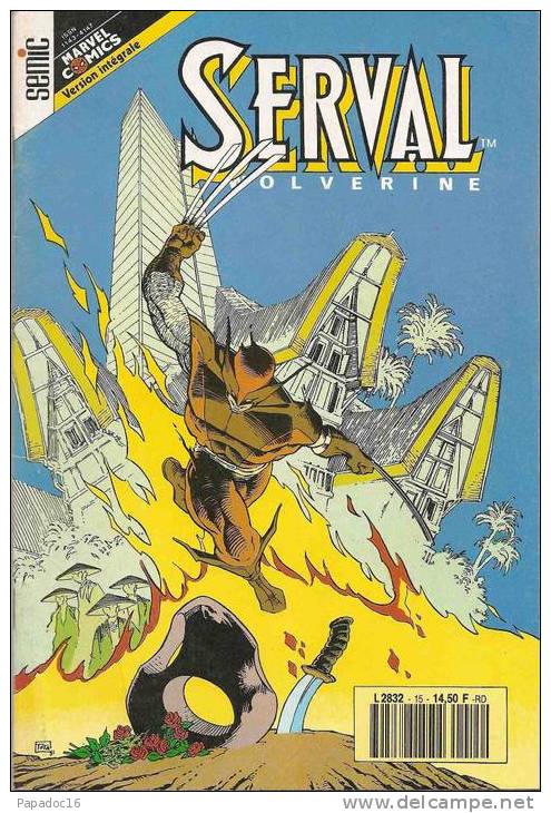 BD - Serval Wolverine N° 15 Version Intégrale - Volverine