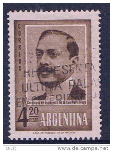 RA+ Argentinien 1960 Mi 736 Drago - Used Stamps