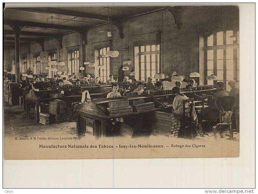 Manufacture Nationale Des Tabacs. - ISSY-LES-MOULINEAUX. - Robage Des Cigares. - Issy Les Moulineaux