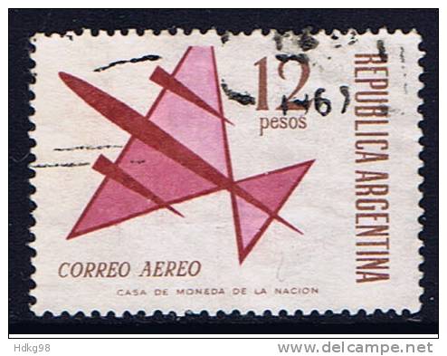 RA+ Argentinien 1965 Mi 886 888 Flugzeug - Oblitérés