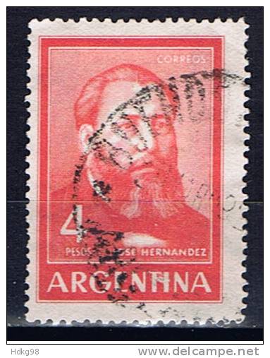 RA+ Argentinien 1965 Mi 866-68 José Hernandez, San Martin - Gebraucht