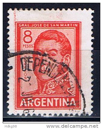 RA+ Argentinien 1965 Mi 866-68 José Hernandez, San Martin - Usati