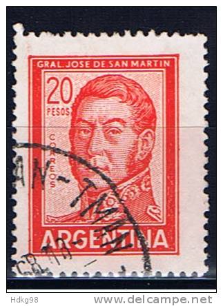 RA+ Argentinien 1967 Mi 957 San Martin - Used Stamps