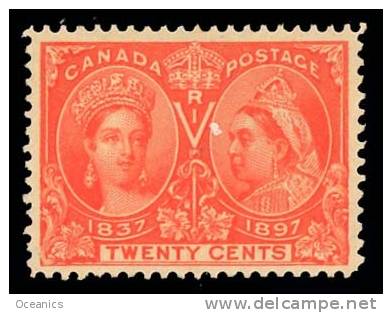 Canada (Scott No.   59 - Jubilée De Diamant / Diamond Jubilee) (*) - Unused Stamps