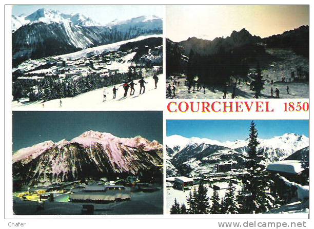 CP  Glacée  - Courchevel 1850 - (Savoie) - 1985 - Courchevel