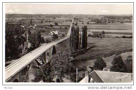 86 LA ROCHE POSAY LES BAINS Vue Générale Et La Route De PREUILLY - La Roche Posay