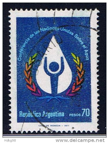 RA+ Argentinien 1977 Mi 1295 UN-Wasserkonferenz - Gebraucht