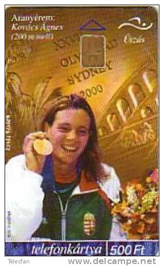 HONGRIE OLYMPICS GAMES 2000 MEDAILLE OR 2 RARE - Hungría