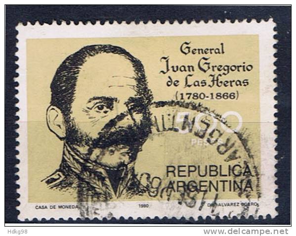 RA+ Argentinien 1980 Mi 1459 Gregoria De Las Heras - Used Stamps