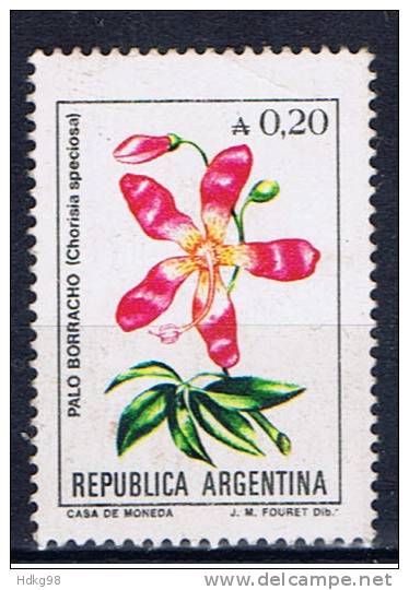 RA+ Argentinien 1985 Mi 1754** Blumen - Ongebruikt