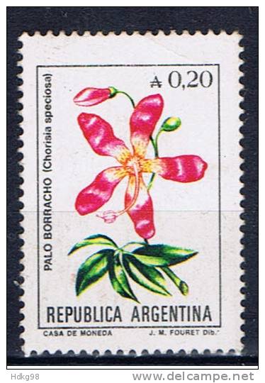 RA+ Argentinien 1985 Mi 1754** Blumen - Ungebraucht